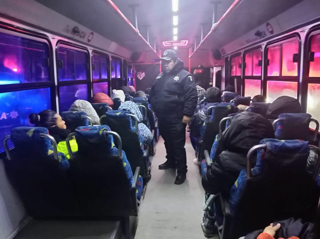 Refuerza Toluca su operativo «Pasajero Seguro» en rutas de trasporte público