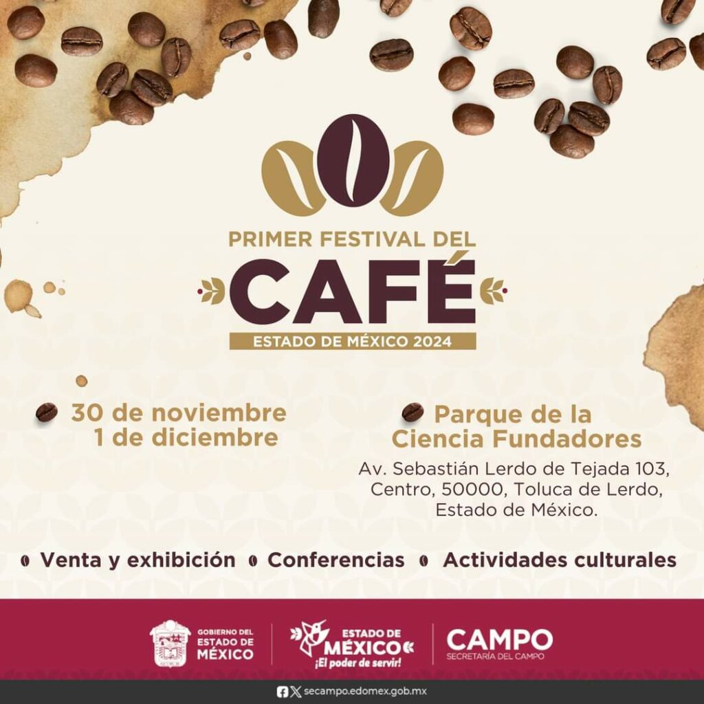 Todo listo para el Primer Festival del Café en Edoméx
