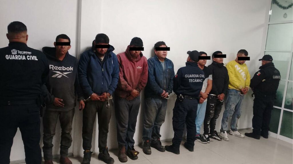 Estrategia de seguridad de Rosi Wong en Tecámac, arroja ocho detenidos por presunto robo a transporte