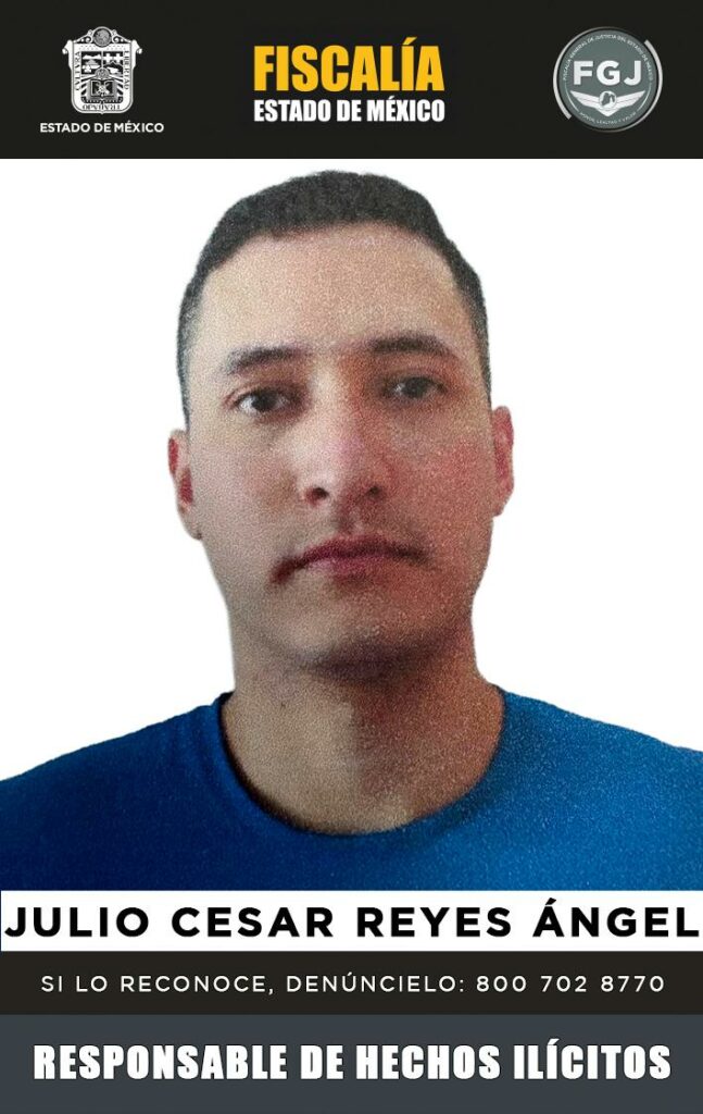 Por homicidio calificado en Ocoyoacac, sentencian a Julio César Reyes Ángel a 62 años  y seis meses de prisión