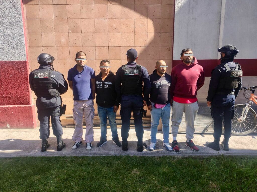Detienen en Zopilocalco a cuatro presuntos extorsionadores