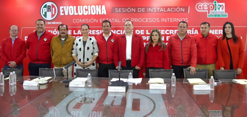 Arranca proceso para renovar la dirigencia del PRI Edoméx