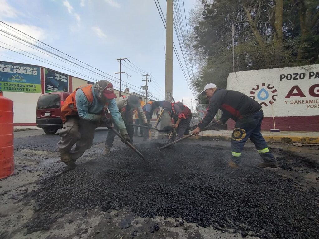 Toluca intensificará bacheo a partir de este 15 de octubre: Ricardo Moreno