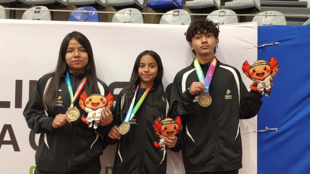 Deportistas del Edomex suman tres preseas doradas en la Olimpiada Nacional CONADE 2026e