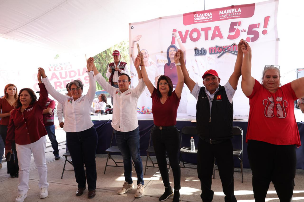 Demuestra Sheinbaum que es el mejor proyecto de transformación del país: Mariela Gutiérrez
