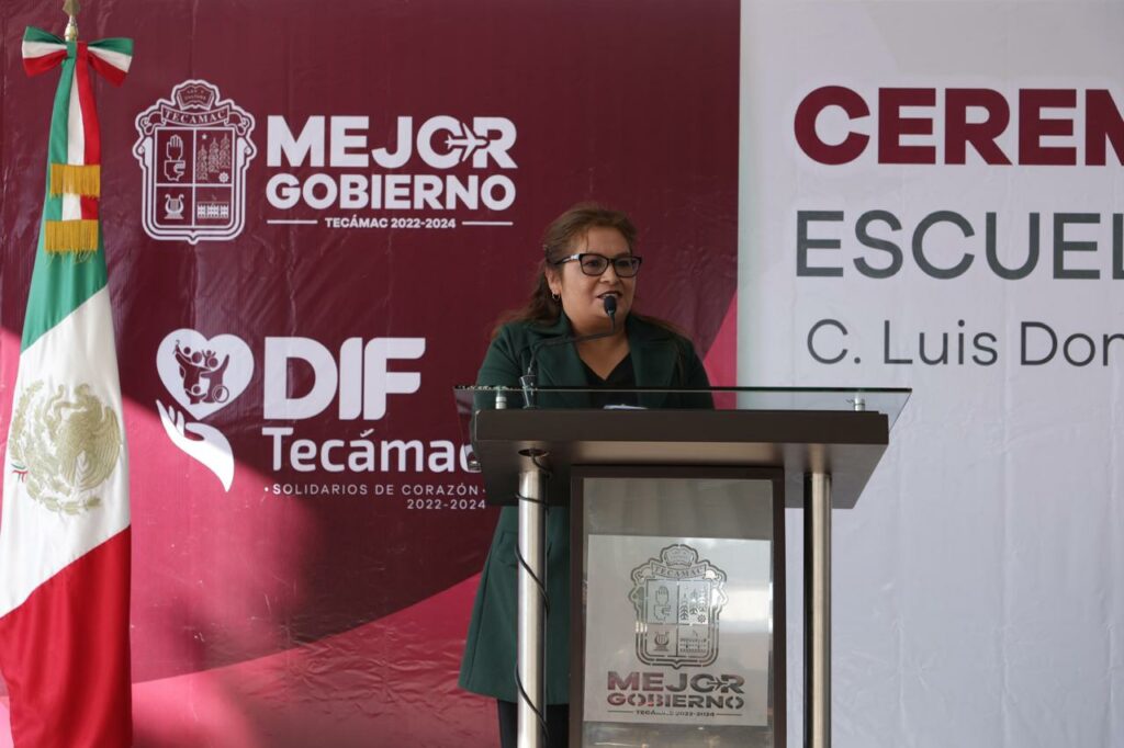 Tecámac fortalece su infraestructura educativa en beneficio de las nuevas generaciones: Rocío Miguel Hernández