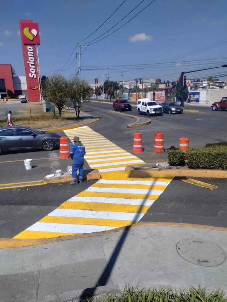 Metepec refuerza acciones de mantenimiento urbano con su escuadrón SIN-BA