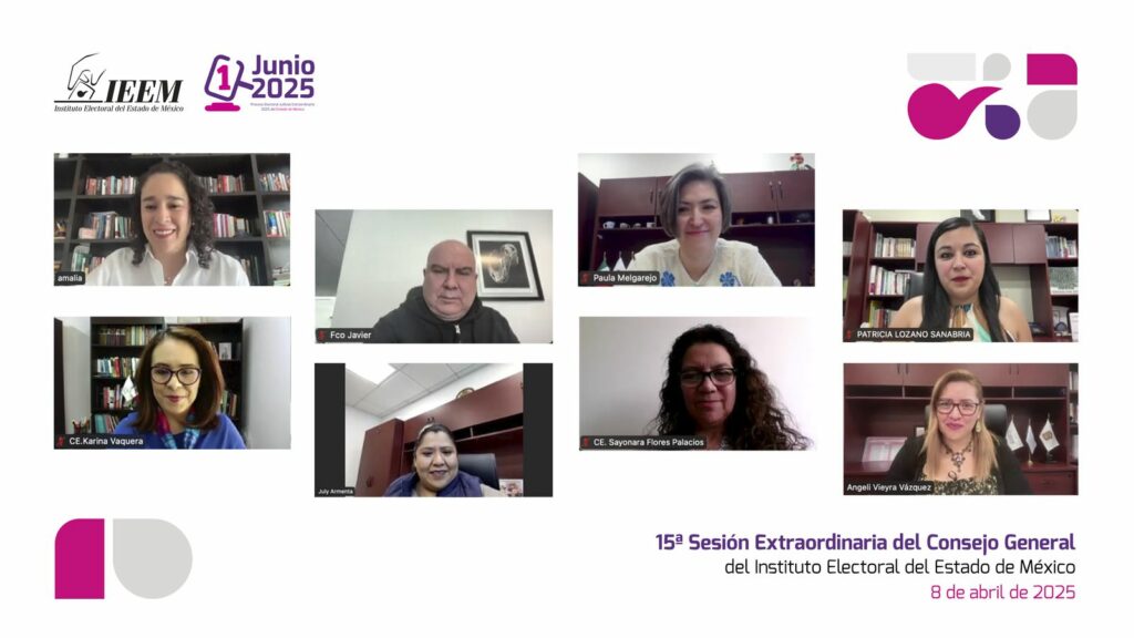 Determina IEEM topes de gastos personales para candidaturas al Poder Judicial
