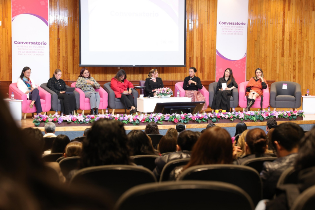 Conversan en el IEEM sobre retos y desafíos de las mujeres en la política mexiquense