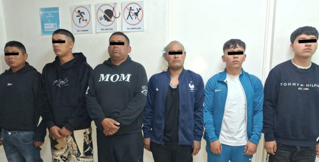 Detienen a seis integrantes del Sindicato 25 de Marzo en Ecatepec por extorsión
