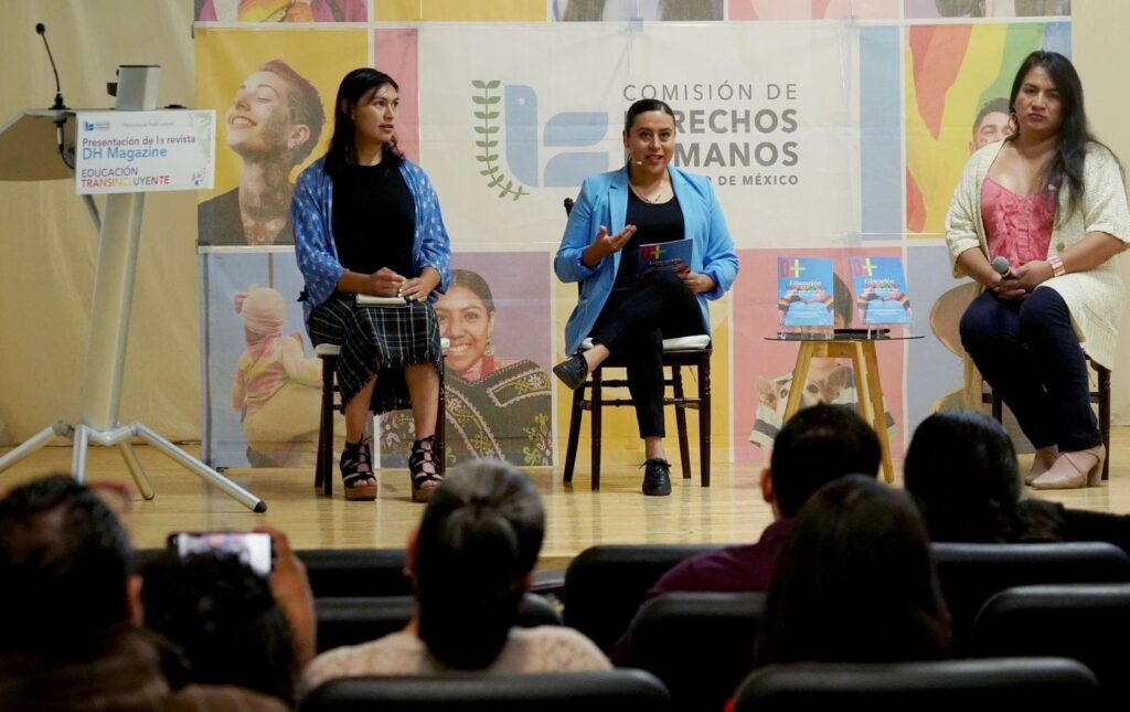 La CODHEM presenta en Metepec su revista DH Magazine «Educación Transincluyente»