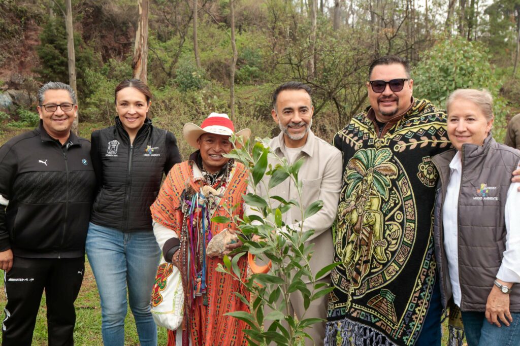 Inicia Metepec con la participación del alcalde Fernando Flores jornada de reforestación 2024