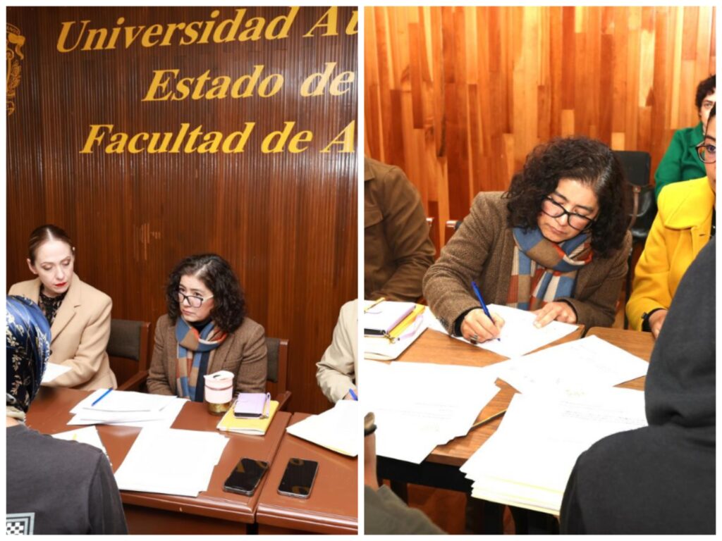 Uaeméx: avanza diálogo y acuerdos entre rectora y estudiantes de Contaduría y Antropología
