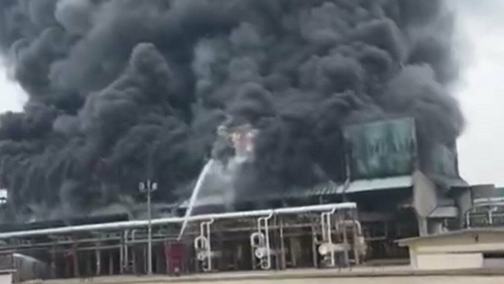 Se incendian instalaciones de Pemex de Chiapas