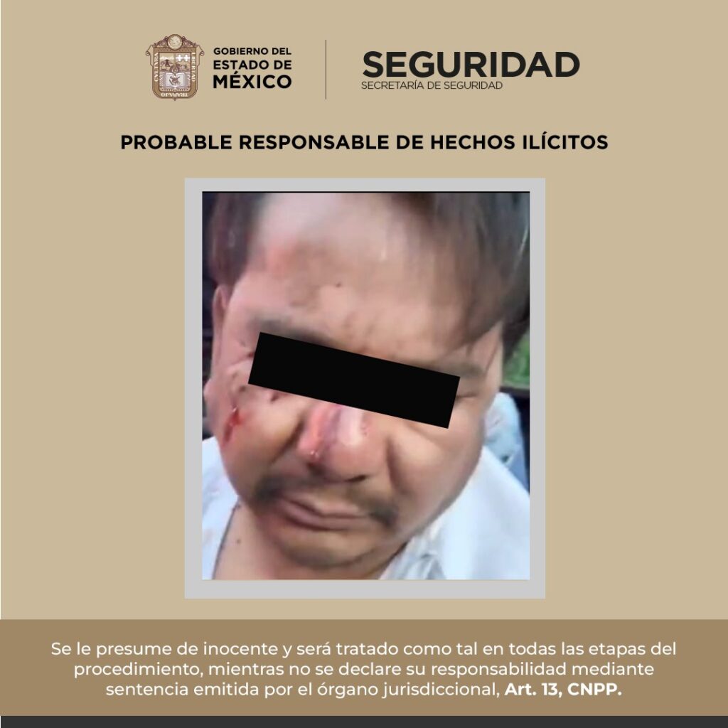 Por ataque peligroso, detienen a dos hombres en Ecatepec