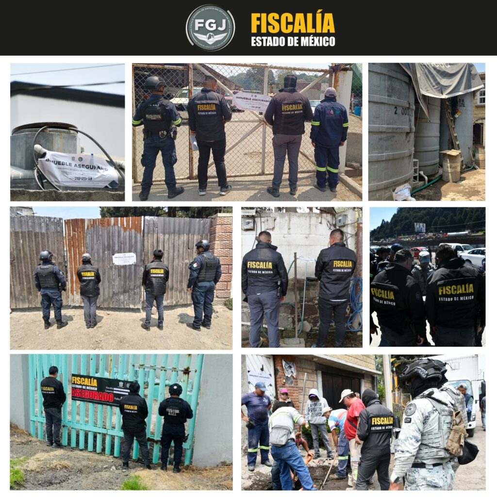 Legislatura mexiquense y Fiscalía Edoméx fortalecen acciones para combatir la extracción ilegal de agua potable