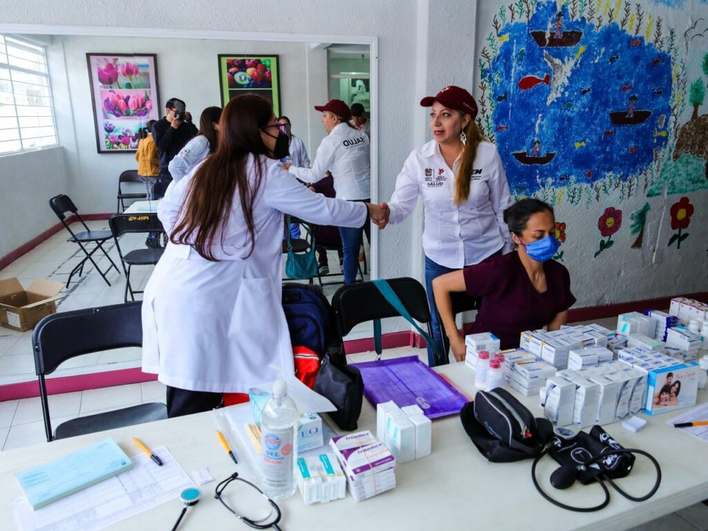 Llega atención médica a la comunidad de San Pedro Cholula, Ocoyoacac afectada por las lluvias