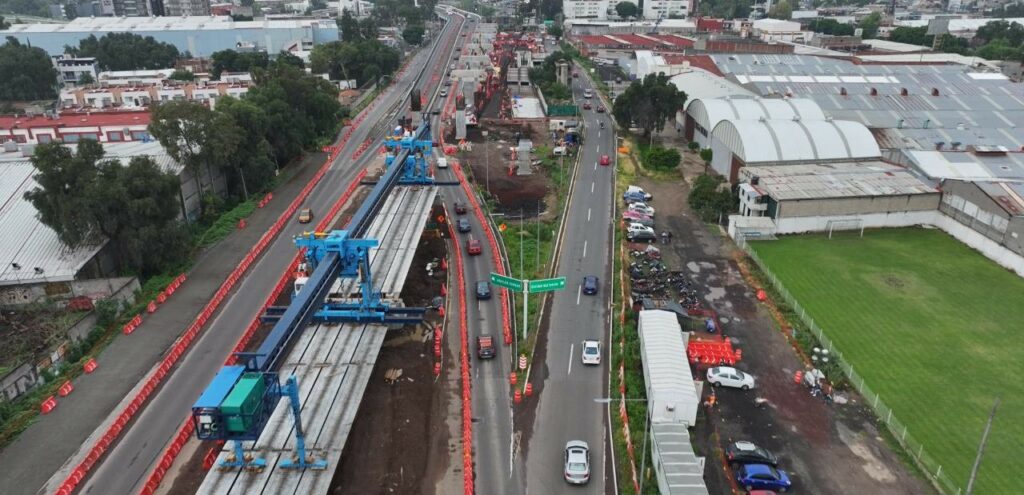 Avanzan obras del Macrolibramiento Mexiquense en los límites de Tlalnepantla y Naucalpan