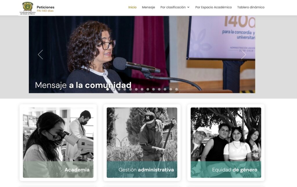 Lanza UAEMéx plataforma para seguimiento de demandas estudiantiles
