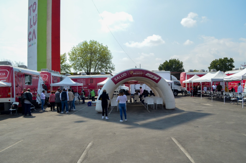 Llega Caravana de Salud a Toluca con servicios médicos gratuitos