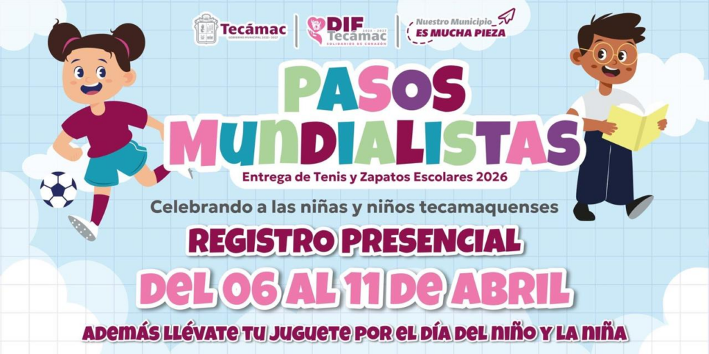 Anuncia alcaldesa Rosi Wong entrega de zapatos y tenis escolares gratis en Tecámac