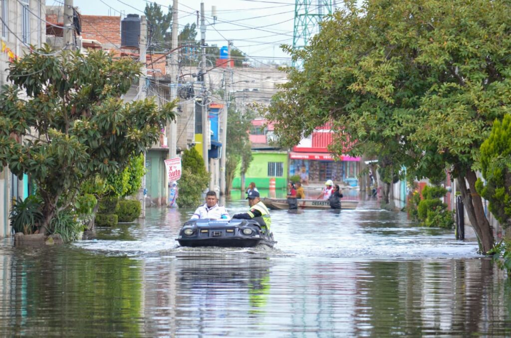 Atienden Protección Civil y OAyST afectaciones por granizada en Los Sauces