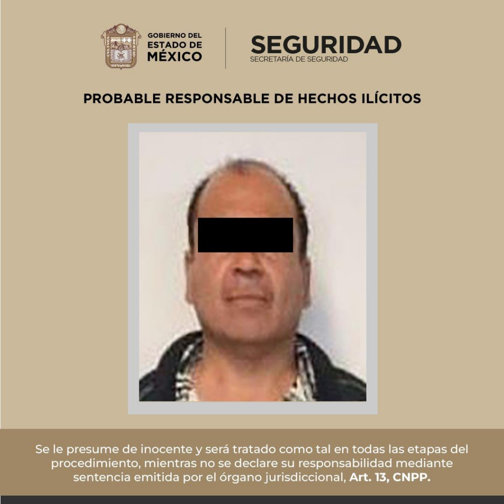 La SSEM detuvo a probable responsable de abuso sexual en Toluca