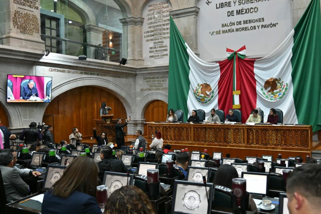 Expide Congreso ley y reformas para combatir la extorsión en Edomex