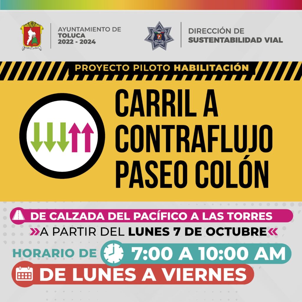 Carril reversible en Paseo Colón a partir de este lunes
