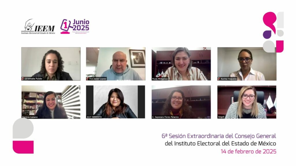 Ya tiene el IEEM calendario para la elección judicial en el Edoméx