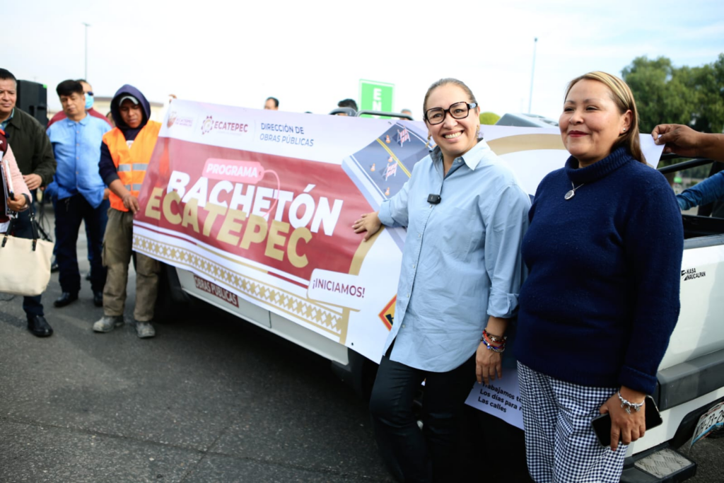 El 80 por ciento de las calles y vialidades de Ecatepec están destrozadas, Azucena Cisneros