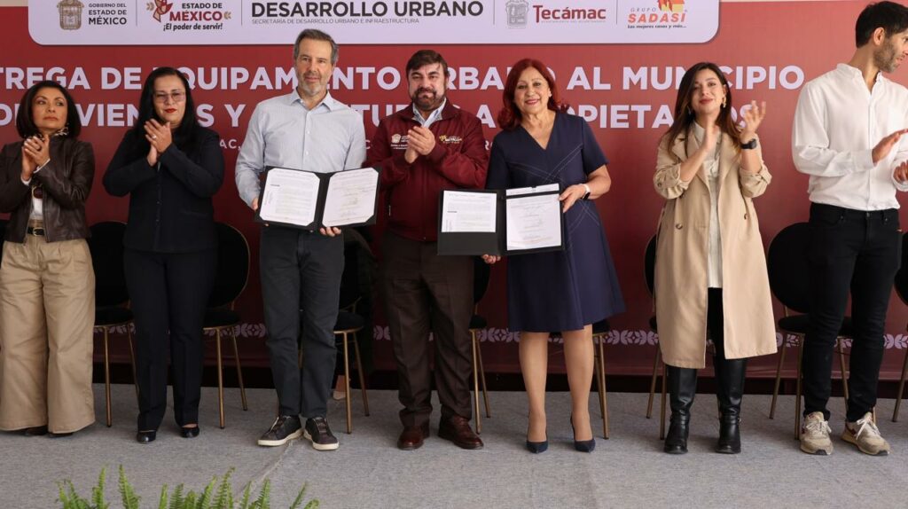 Alcaldesa Rosi Wong fortalece desarrollo urbano con entrega de viviendas y escuelas para las familias de Tecámac