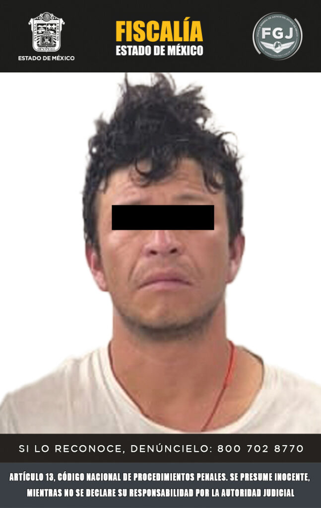Capturan a implicado en homicidio de cinco personas en Tecámac