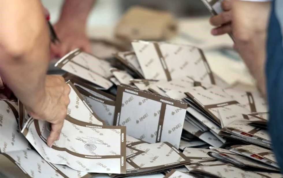 INE hará recuento de votos en al menos 60 % de las casillas de elección presidencial por inconsistencias