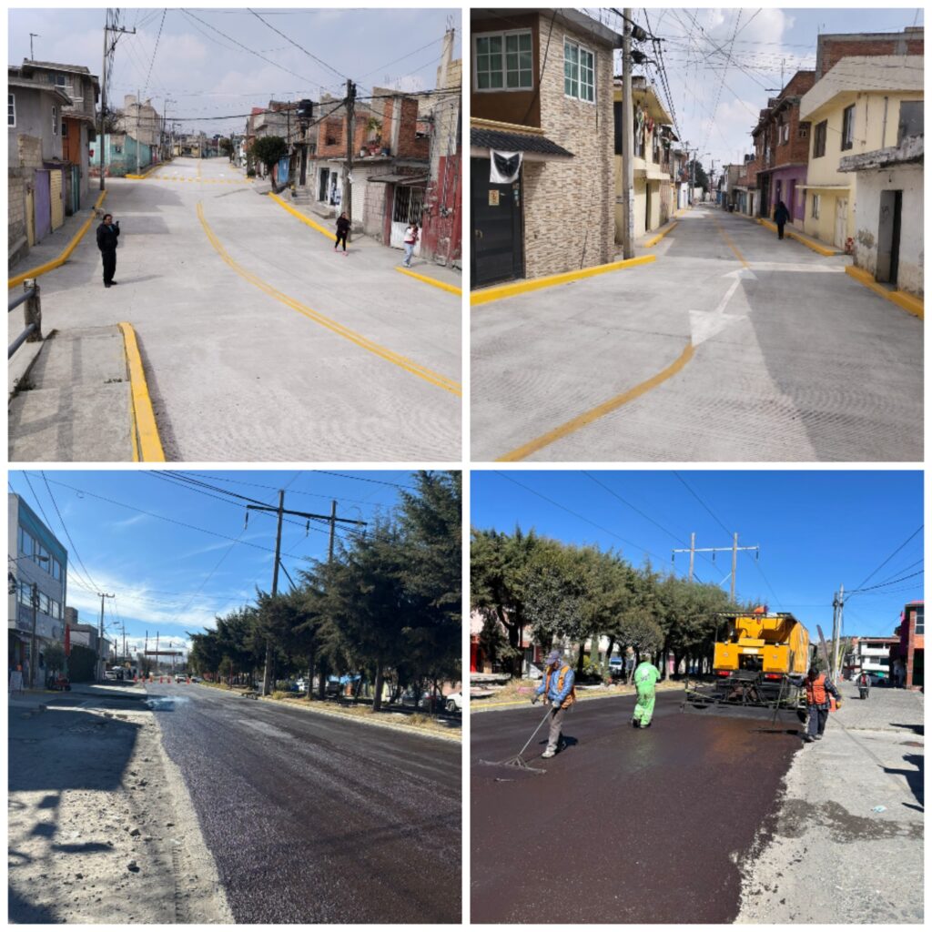 Se transforma imagen urbana en Toluca con bacheo y repavimentaciones