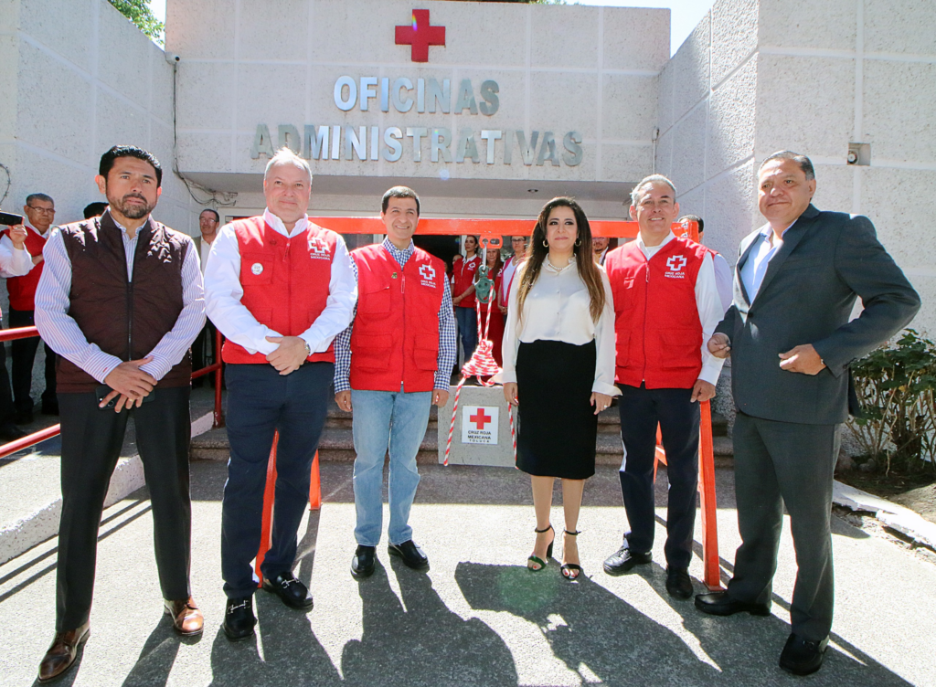 Inicia Cruz Roja Toluca construcción de Sala de Hemodiálisis