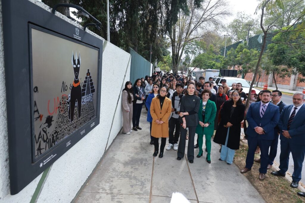 Inaugura UAEMéx muestra que preserva la memoria del movimiento estudiantil de 2025