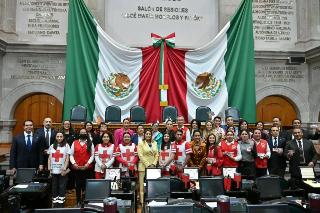 Apoyan congresistas a la Cruz Roja Mexicana para construir hospital