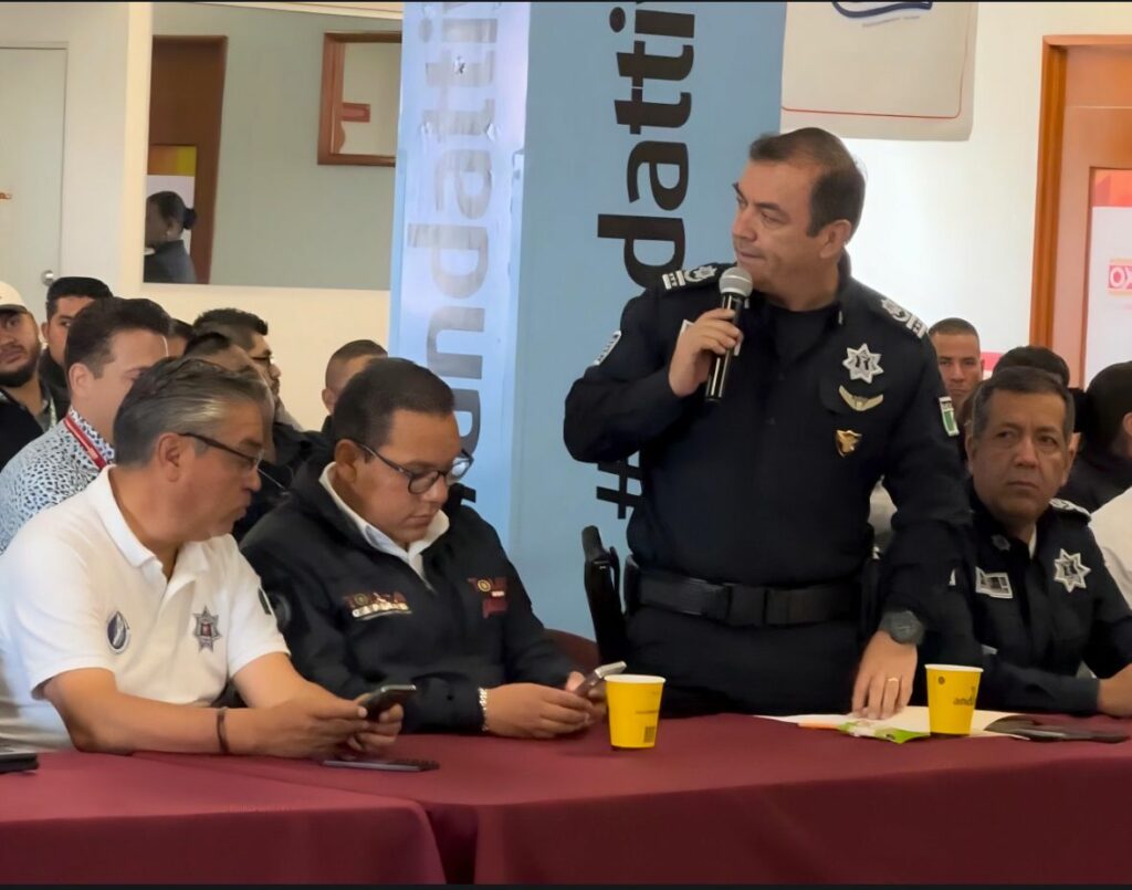 «La seguridad no se improvisa», reporta jefe de la Policía en Toluca, reducción de 18.38% en robo a comercio
