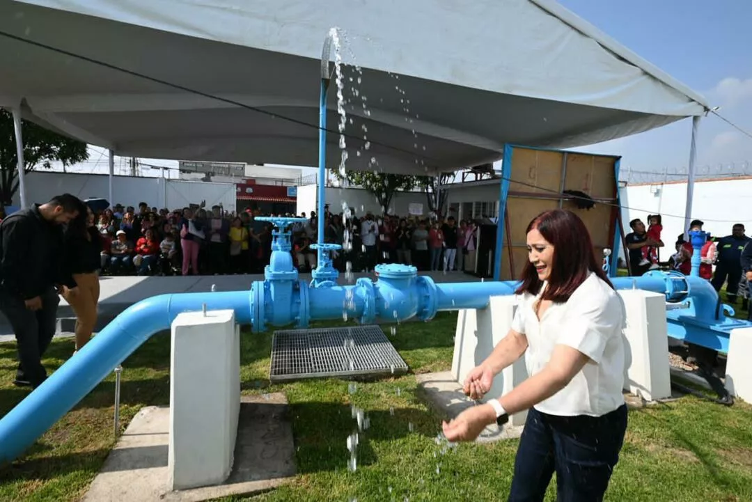 Garantiza gobierno de Tecámac acceso al agua potable, con puesta en marcha de nuevos pozos