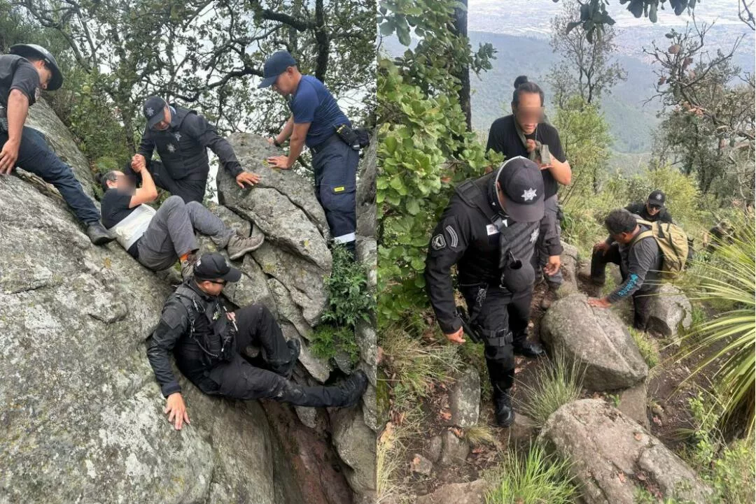 Auxilian #Excursionistas lesionado en la Sierra de Guadalupe en Coacalco