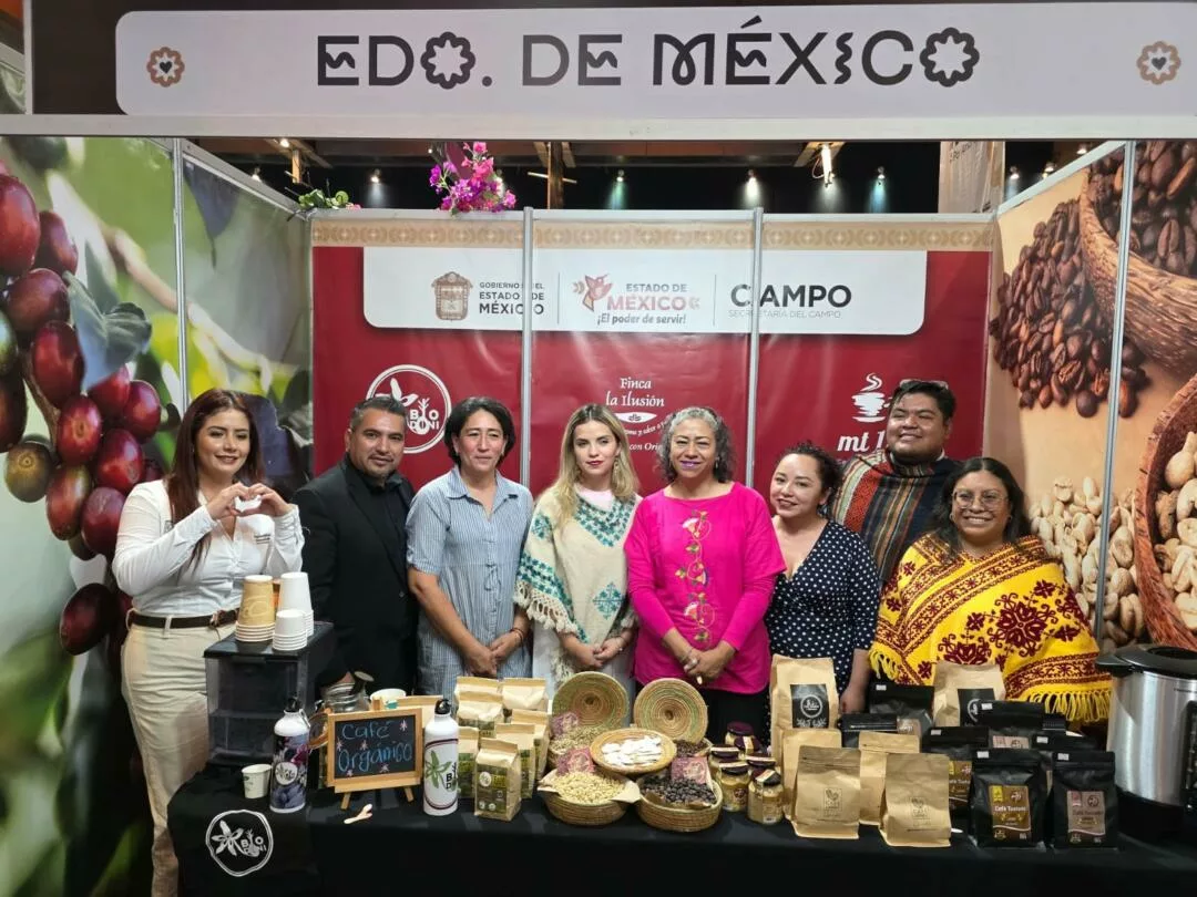 Edomex presente en la CONCAFÉ 2026 en Puebla