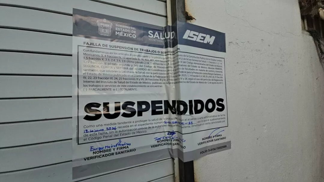 Clausura Coprisem módulos sanitarios en Mercado de Palmillas
