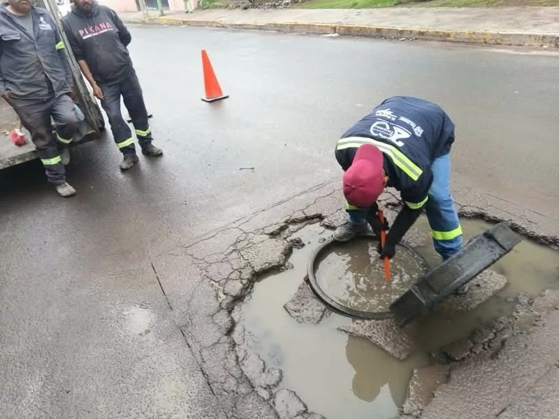 Ante el arribo de las lluvias mantiene ODAPAS Tecámac trabajos preventivosde limpieza