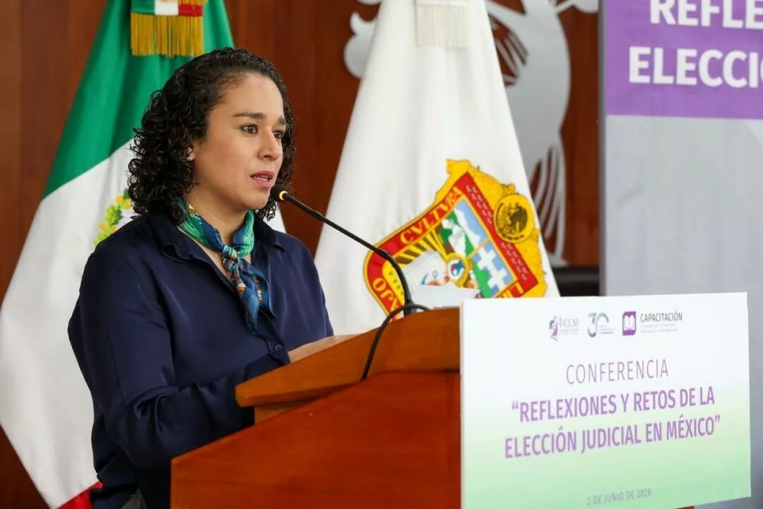 Experiencia local de la elección judicial permitirá mejorar reglas y operación electoral: Amalia Pulido