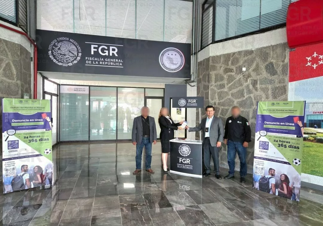 Toma la FGR control de la seguridad federal en aeropuertos del Edoméx, por Mundial 2026