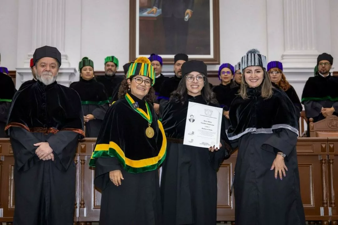Encabeza la rectora Martha Patricia Zarza la Ceremonia de Investidura de Posgrados Primavera 2026
