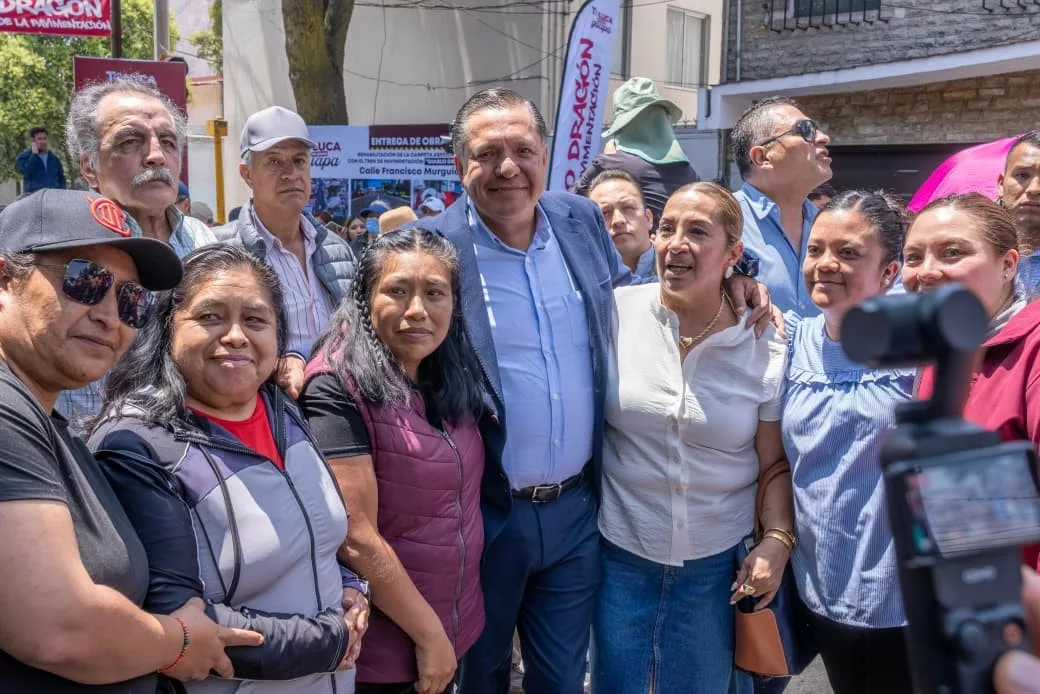 Diablo Dragón avanza con la entrega de la calle Francisco Murguía totalmente rehabilitada: Ricardo Moreno