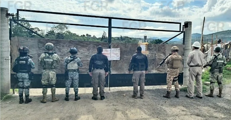 En cateo, FGR asegura más de siete mil litros de gas LP en Tepotzotlán Edomex