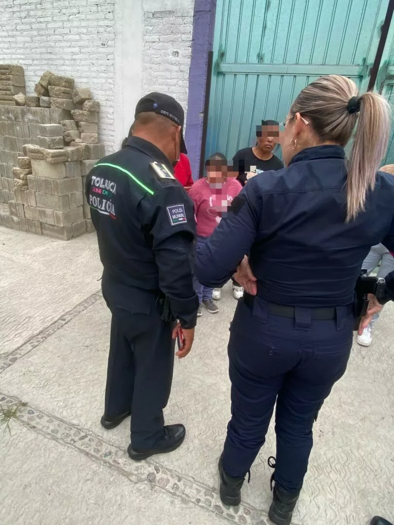 Localiza Policía Municipal sana y salva a joven reportada como ausente en Toluca
